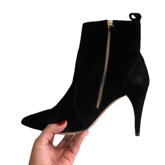 Joie Black Suede Booties - Picture 3 of 12